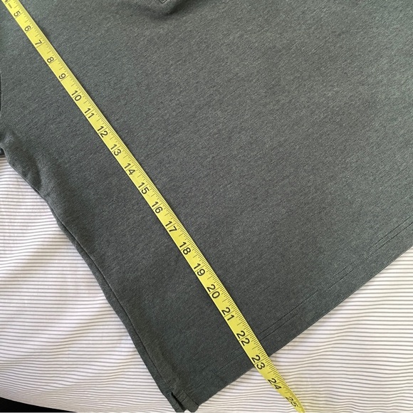 ROBERT‎ BARAKETT Cotton Green Quarter Zip Mock Neck Sweater Women’s Small - Picture 10 of 10